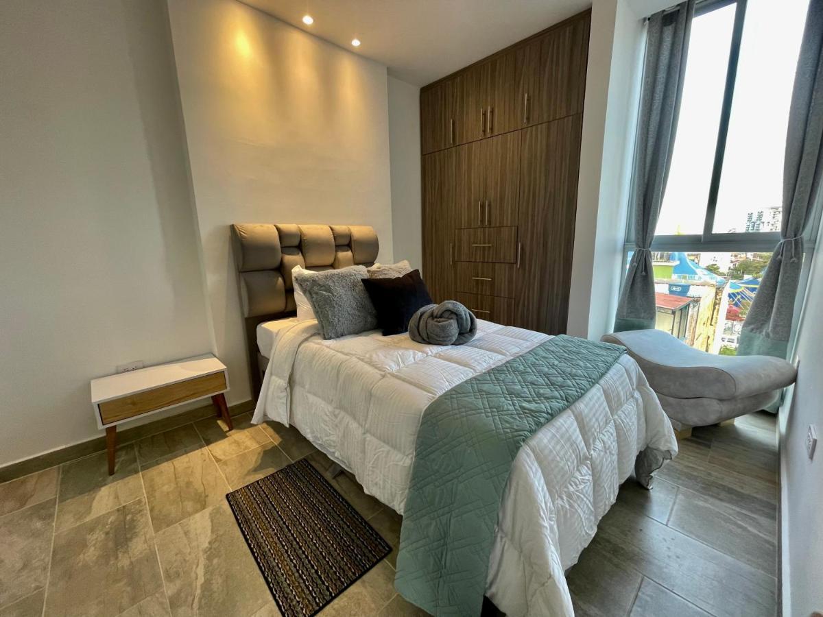 202-401Pp Nuevo Apartamento Moderno Y Central اباغويه المظهر الخارجي الصورة