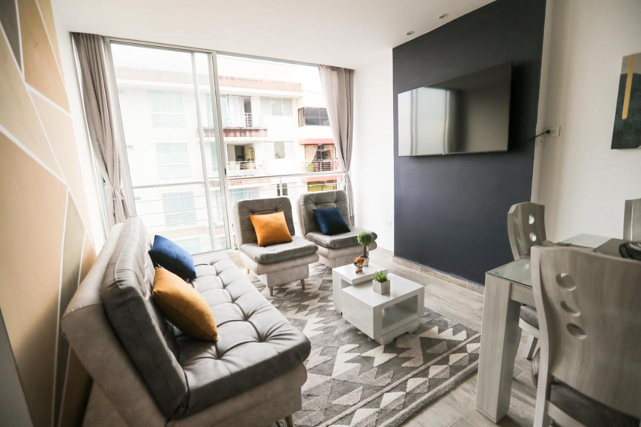 202-401Pp Nuevo Apartamento Moderno Y Central اباغويه المظهر الخارجي الصورة
